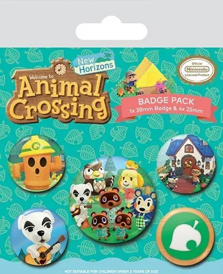 Produktbild von Animal Crossing ISLANDER Badgepack Merchandise