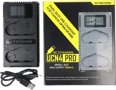 Zdjęcie produktu dla Nitecore UCN4 PRO - dla aparatów Canon