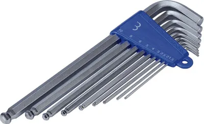 Produktbild von BBB Cycling BBB Innensechskantschlüssel set HexSet schwarz 9-teilig schwarz -...