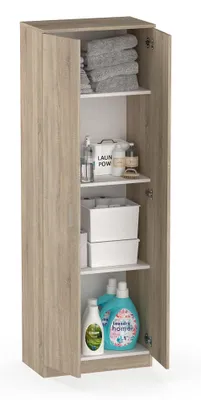 Productafbeelding van Muebles Pitarch | Multifunctionele kast met 2 deuren, geschikt voor schoonmaakruimtes, keukens, etc