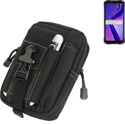 Produktbild von K-S-Trade Gürtel Tasche kompatibel mit Doogee S98 Pro Gürteltasche Holster Schutz Hülle Handy Hülle Smartphone outdoor Handy-Hülle schwarz
