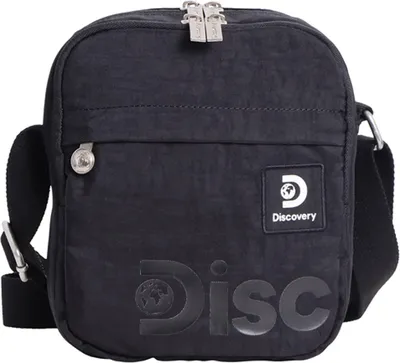 Produktbild von Discovery Schultertasche Commuter mit kratzfestem Innenfutter Black One Size