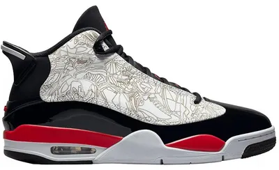 Produktbild von Jordan Dub Zero Fire Red - EU 45