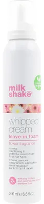 Produktbild von Milk_Shake Whipped Cream Leave-In Foam Flower Fragrance spülungsfreie Pflege für coloriertes Haar 200 ml
