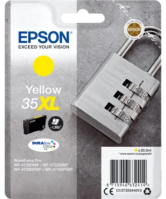 Produktbild von Epson Tintenpatrone yellow DURABrite Ultra Ink 35 XL T 3594