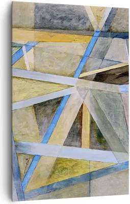 Produktbild von Bild auf Leinwand - Leinwandbild - Einteilig - Abstraktion modern - 80x120cm - Wand Bild - Wanddeko - Wandbilder - Leinwanddruck - Wanddekoration - Leinwand bilder - Wandbild - PA80x120-3681