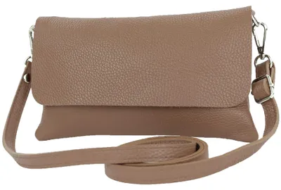 Immagine prodotto di modamoda: Pochette in pelle da donna, borsa a tracolla, borsa da sera, piccola, realizzata a mano