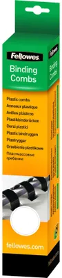 Image de Fellowes Plastikbindercken, DIN A4, 21 Ringe, 14 mm, weiá