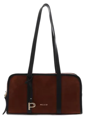 Imagen del producto de PICARD Cuero bolso de hombro Adore Me Bowling Bag Cognac / Cafe marrón claro