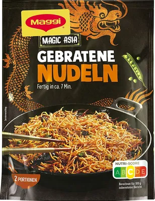 Produktbild von MAGGI Magic Asia Gebratene Nudeln (Nudeln 12 x 121g)