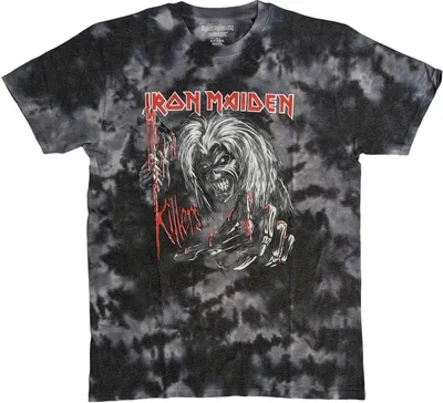 Produktbild von Iron Maiden - "Ed Kills Again" T-Shirt für Herren/Damen Uni RO9256 (L) (Schwarz)