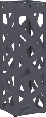Obrázek produktu pro vidaXL Držák slunečníku antracitový 15,5 x 15,5 x 49 cm kovový