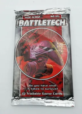 Produktbild von Battletech TCG Limited Booster Pack WOC 6302