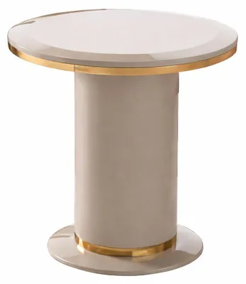 Produktbild von Eleganter Beistelltisch mit goldenen Akzenten und modernem Design