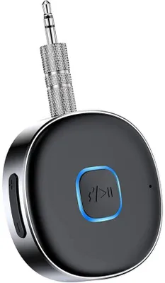 Immagine prodotto di Adattatori audio Bluetooth 5.0 portatili, adattatori AUX da 3,5 mm per auto, casa e cuffie