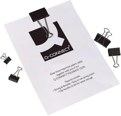 Produktbild von Q-CONNECT KF01286, 5,1 cm, Schwarz