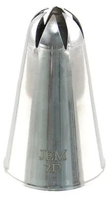 Produktbild von PME JEM Nozzle, Gebäckverzierungsdüse, Gebäckverzierungsbeutel, Edelstahl, Edelstahl, 1,4 cm, 25 mm