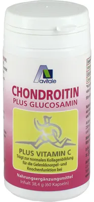 Obrázok produktu pre Chondroitín glukosamín kapsuly, 60 kapsúl