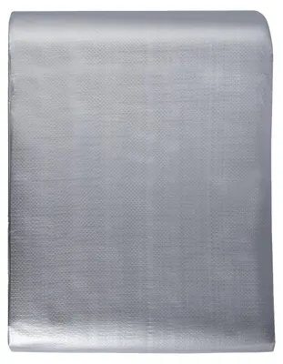 Obrázek produktu pro VEVOR plachta PE textilní plachta 609,6 x 914,4 cm ochranná plachta 10 mil dřevěná plachta 12 x 12-látková zahradní plachta nepromokavá odolná proti UV záření pro zakrytí obytných automobilů motocyklů zahradního nábytku hnědá stříbrná