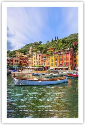 Produktbild von Poster - Poster ohne Rahmen - Weihnachtsmann Margherita Ligure - 61x91,5 cm - Wand Bild - Wanddeko - Wandbilder - Kunstposter - Wandposter - Bilder - Kunstdruck - Wandbild - P2XPA61x91-4232