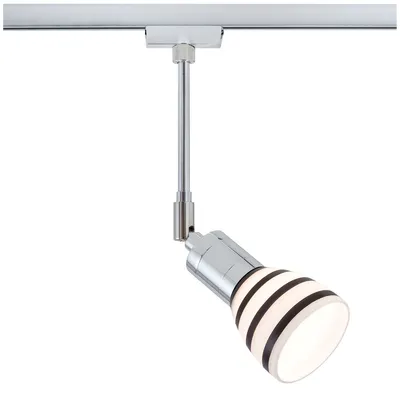 Produktbild von Paulmann URail Schienensystem Light&Easy Spot Titurel 1x42W G9 Chrom Opal/Schwarz 230V Metall/Glas