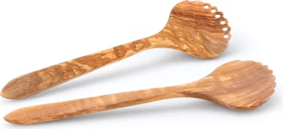 Produktbild von CONTINENTA Salatbesteck No, 1, Olivenholz 31,5 cm 4910 4017167491004