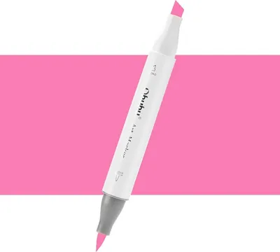 Zdjęcie produktu dla Brush & Chisel dwustronny marker alkoholowy OHUHU, RV080 jasnoróżowy