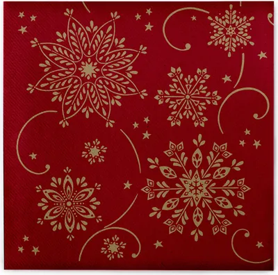Immagine prodotto di Tovagliolo Airlaid Cristal in Bordeaux, 40 x 40 cm, 50 pezzi - Mank