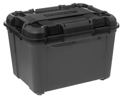 Produktbild von Aufbewahrungsbox auf Rollen BUNKER+, mit Deckel, 160 l