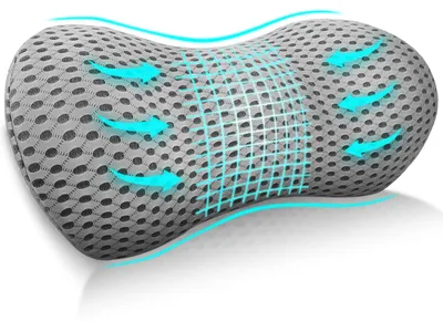 Image de Coussin de soutien lombaire ergonomique en mousse à mémoire de forme - Omgoods