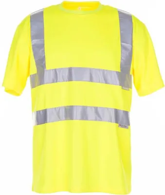 Produktbild von Größe 4XL Herren Planam Warnschutz T-Shirt Uni uni-gelb Modell 2096