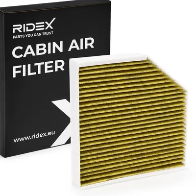 Produktbild von RIDEX 424I0509 Innenraumfilter Pollenfilter für AUDI A6 Avant (4G5, 4GD, C7) A6 Limousine (4G2, 4GC, C7) A7 Sportback (4GA, 4GF) A6 Allroad A8
