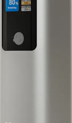 Produktbild von Verbatim 32269, 27000 mAh, Lithium-Ion (Li-Ion), Power Delivery 3.1, Quick Charge 3.0, 3,7 V, 183 W, Grau