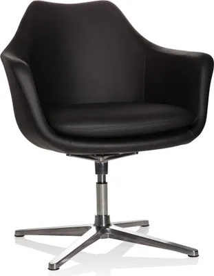 Produktbild von hjh OFFICE Loungesessel ARTEMIA Kunstleder Sessel Relaxsessel gepolstert