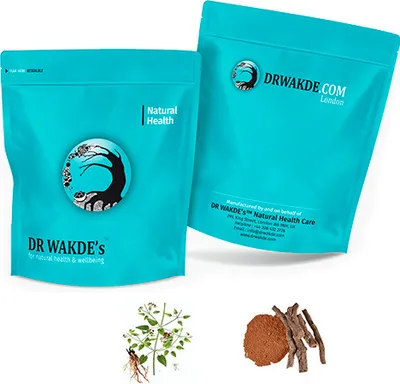 Produktbild von DR WAKDE'S Manjistha Pulver (Rubia cordifolia / Manjith) - 1 kg (2.2lb) | Rein, Raw & Getrocknetes Pulver | Ayurveda-Kräuter | Vegan | Nichts hinzugef