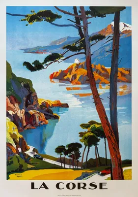 Obrázok produktu pre Korsika – PERI – plagát 50 x 70 cm