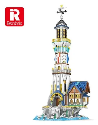 Produktbild von 66028 Leuchtturm Klemmbaustein Architektur Set 3228