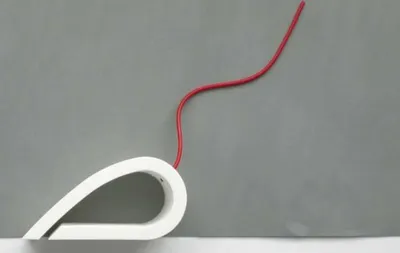Produktbild von Türstopper Türkeil Türpuffer Doorstop House Mouse® ARTIKEL-Design weiss-rot