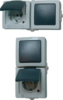 Obrázok produktu pre Kopp 138656001, Typ F, CEE 7/4, Čierna, Šedá, Termoplastik, IP44, 250 V
