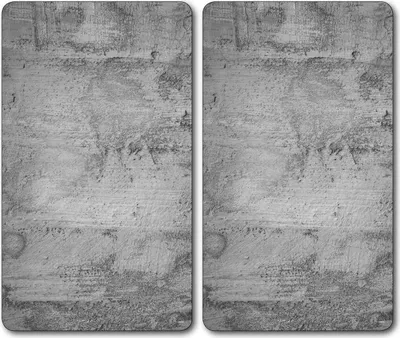 Produktbild von KESPER 36540-13 Skleněná deska na krájení Multi 2-pack Motiv BETON / Krycí deska sporáku / Skleněná deska na krájení / Skleněná deska / Ochrana proti stříkající vodě