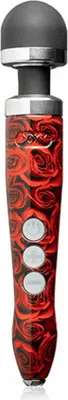 Obrázok produktu pre Doxy - Die Cast 3R Nabíjateľný nástenný masážny prístroj Rose Pattern
