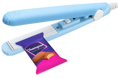 Productafbeelding van Zakjessealer - Mini heetseal apparaat - Draagbaar - Blauw