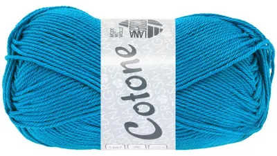 Produktbild von Lana Grossa - Cotone 0010 türkisblau