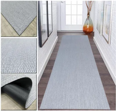 Image de Tapis en vinyle lavable, durable et antidérapant, idéal pour la cuisine et le salon