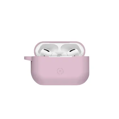 Image de Etui silicone Celly pour Airpods Pro Rosa AIRCASE3PK Etui silicone souple Tocu noir