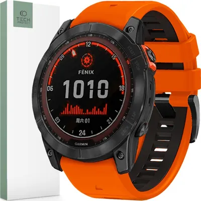 Obrázok produktu pre Tech-Protect Iconband Pro Garmin Fenix 3 / 5X / 3Hr / 5X Plus / 6X / 6X Pro / 7X Oranžová/Čierna