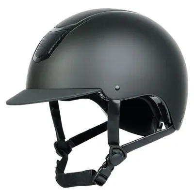 Image de Harrys Horse Casque d'équitation Matterhorn noir mat , Taille:M/56-58 cm