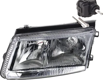 Productafbeelding van Johns, koplamp geschikt voor VW Passat 97 3B, modeljaren 96-00, type H7 H4, linkerzijde + servomotor