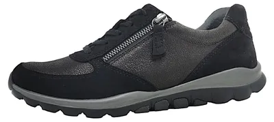 Immagine prodotto di Scarpe da donna Gabor Comfort, modello stringato, colore nero, adatte per tempo libero, con solette ampie