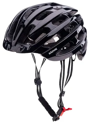 Imagen del producto de Radvik - Casco para bicicleta de carretera "Peleton" - Espuma EPS, policarbonato, poliéster IG3854 (Talla L) ( brillante)